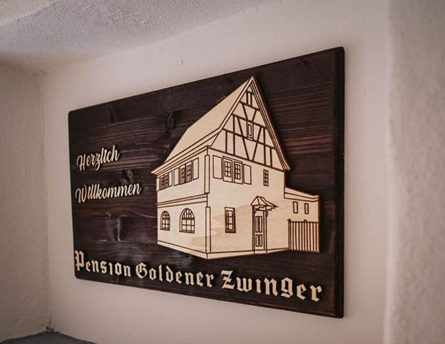 Pension Goldener Zwinger Meiningen Exteriör bild